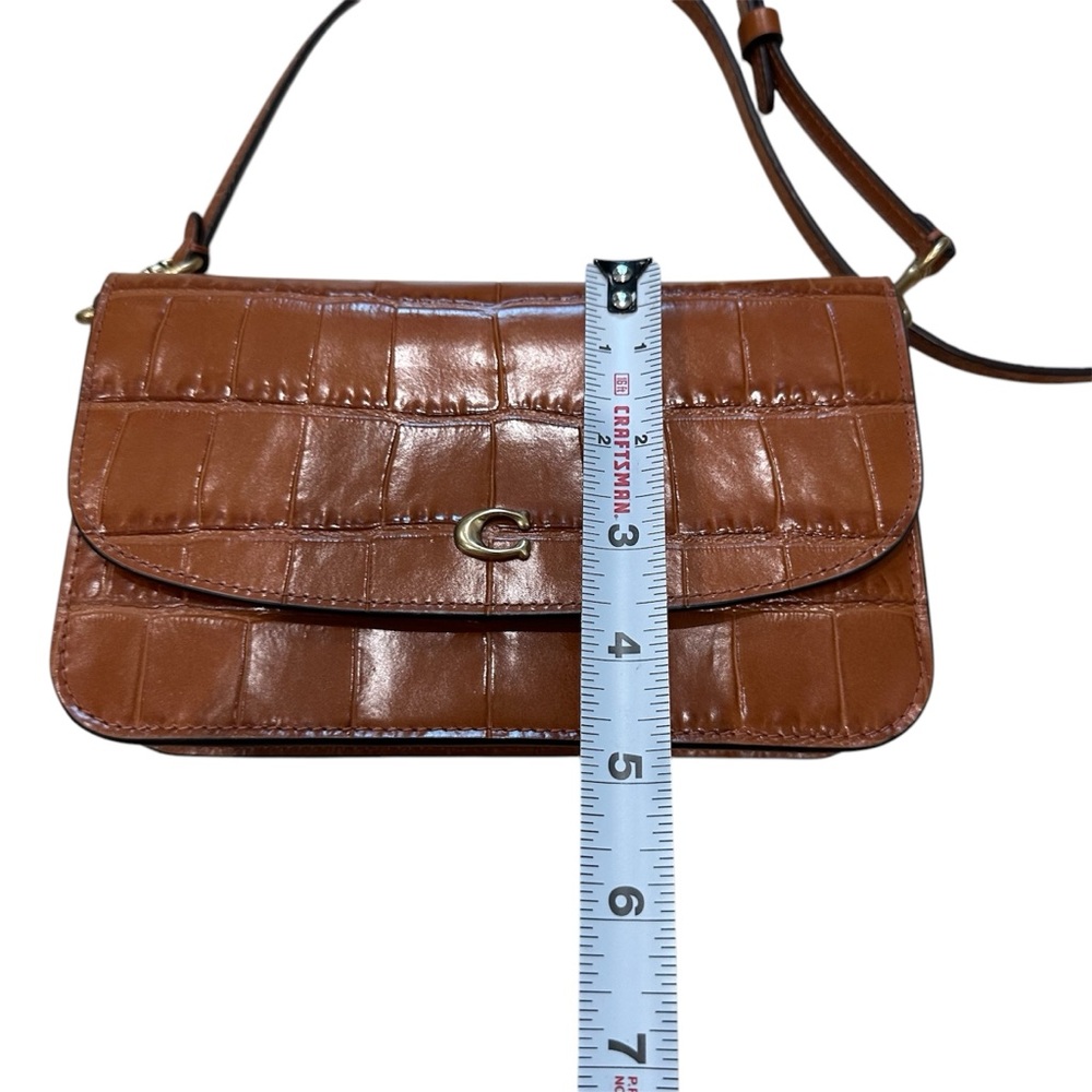 Coach Embossed Croc Hayden Crossbody C8941 - Picture 2 of 6